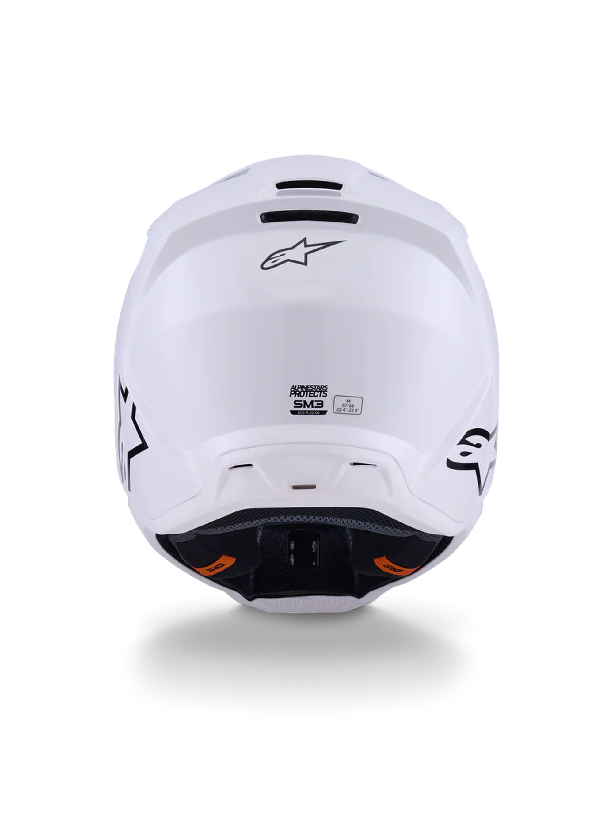 Alpinestars Hjälm S-M3 Vit