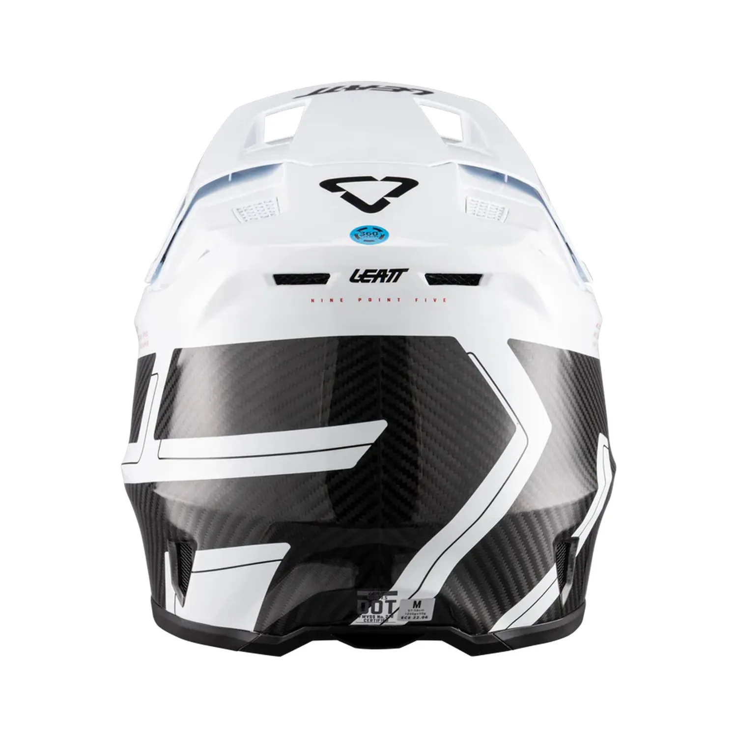 Leatt Hjälm+Goggles Moto 9.5 Carbon/Vit V26