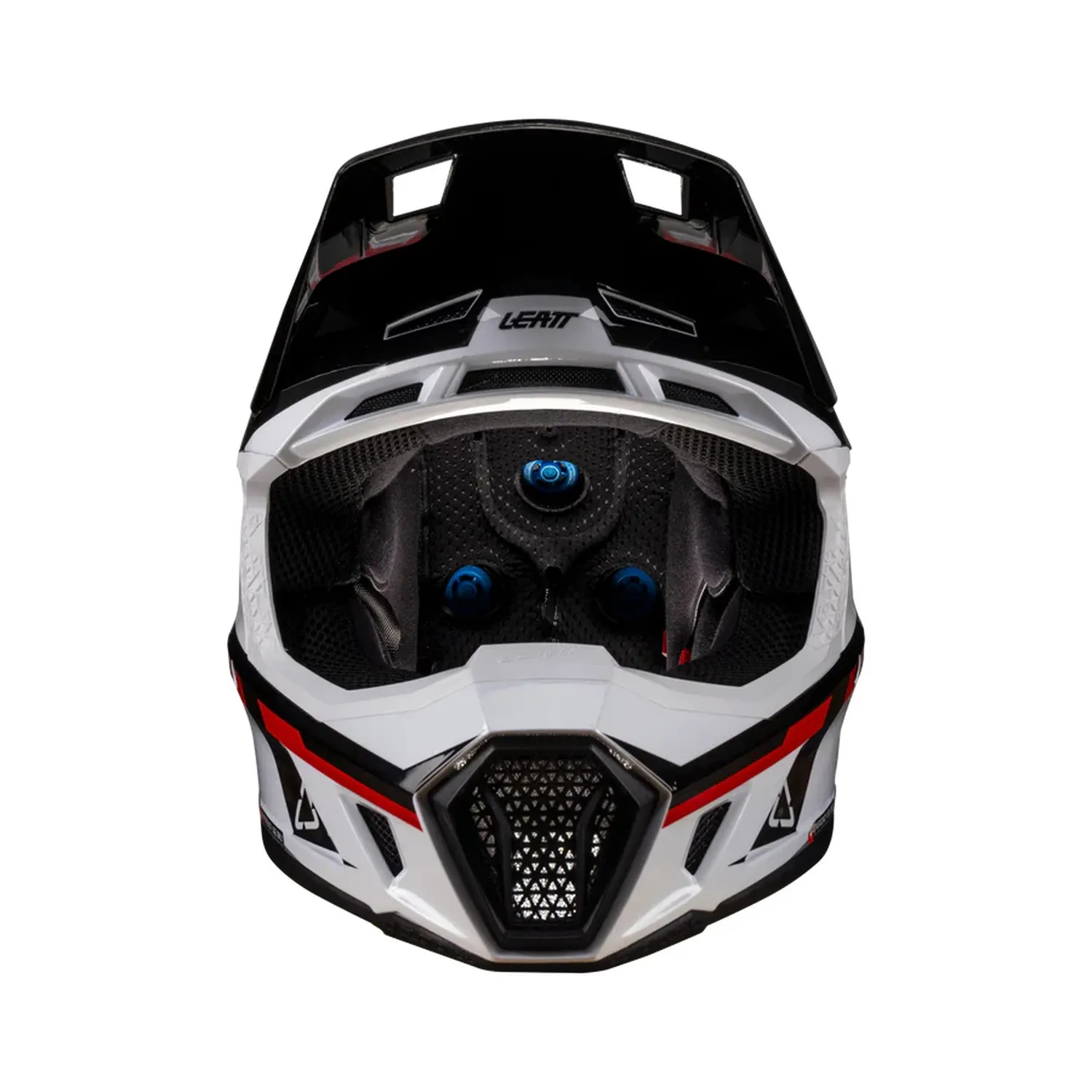 Leatt Hjälm+Goggles Moto 7.5 Vit/Röd V26