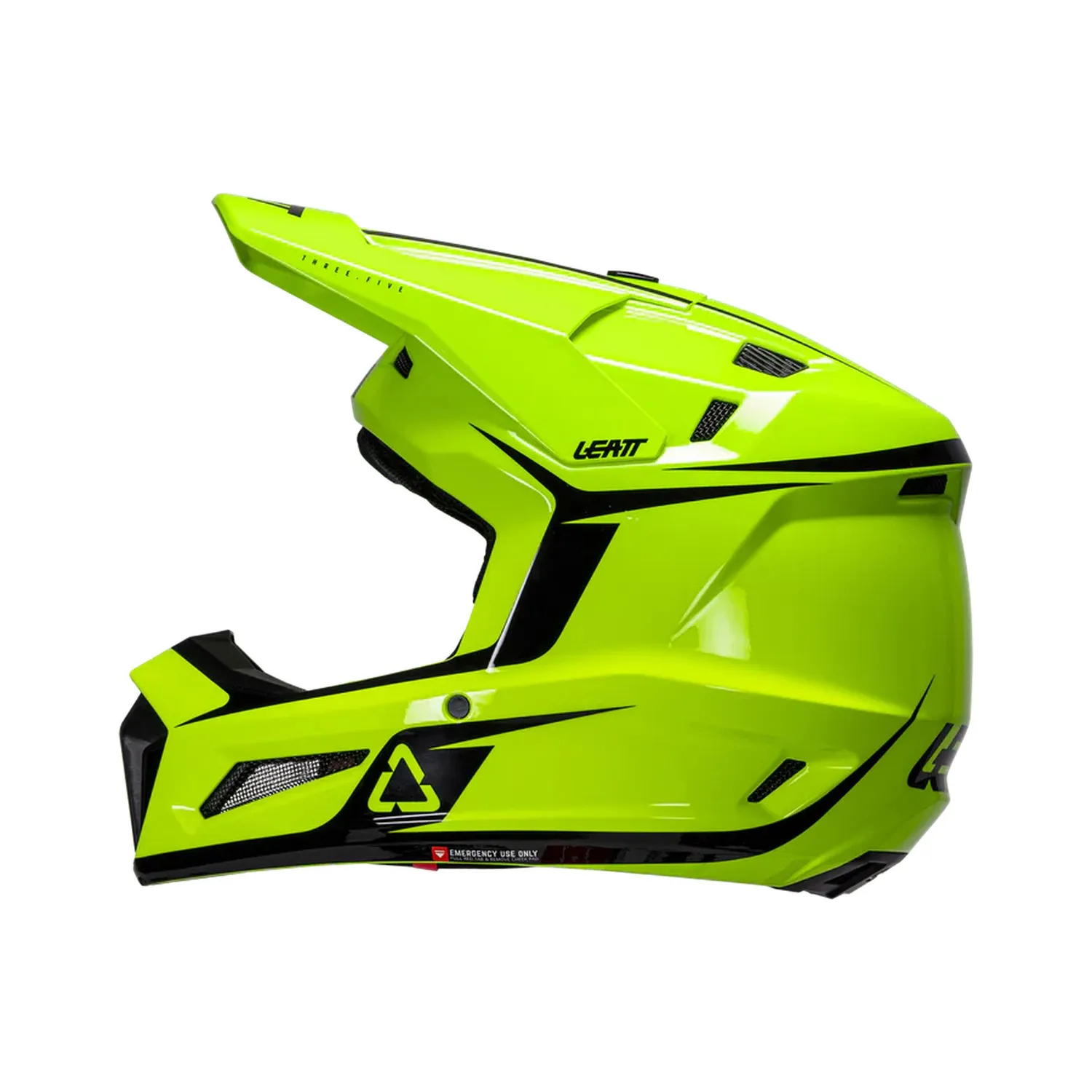 Leatt Hjälm+Goggles Moto 3.5 Jr Neon Gul V26