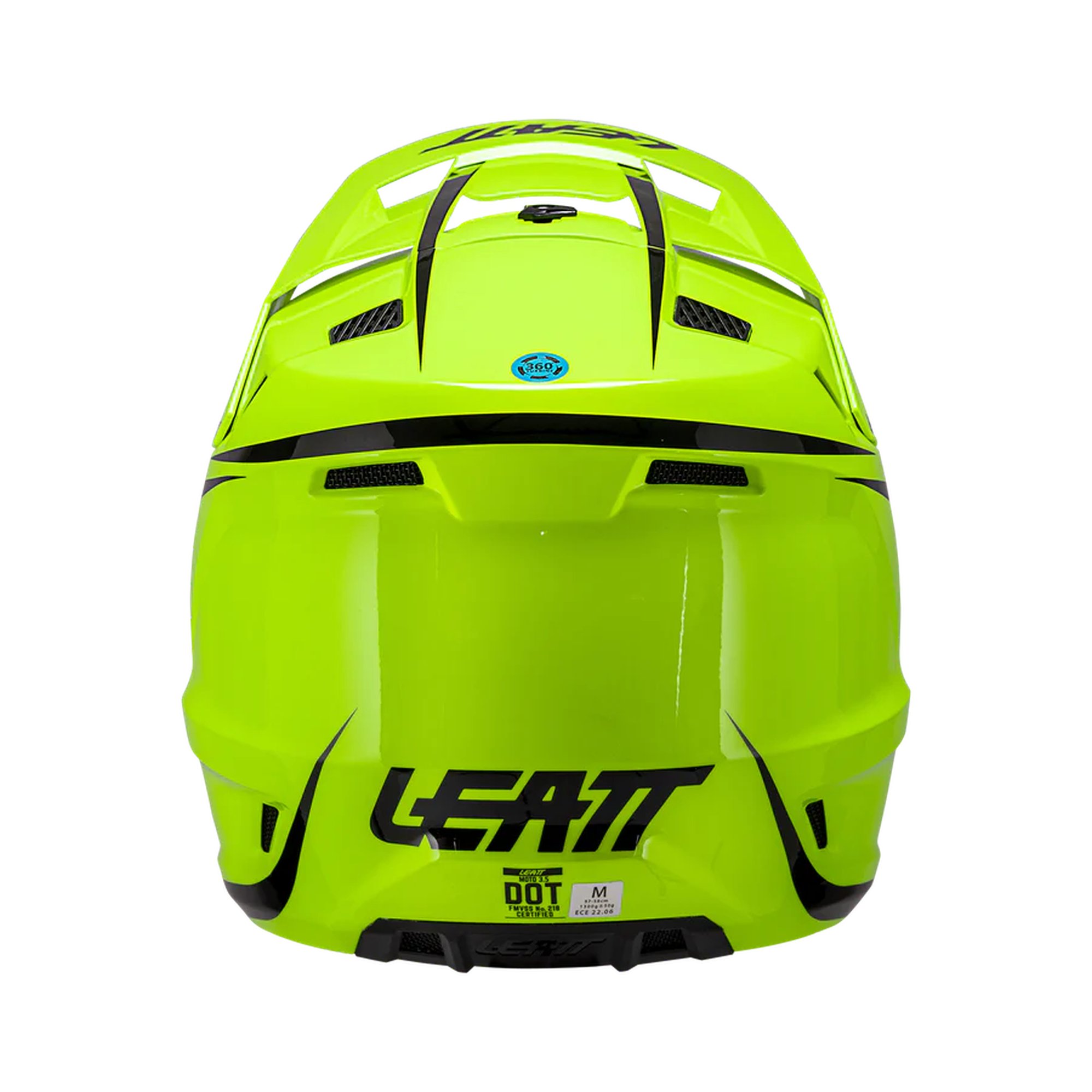 Leatt Hjälm+Goggles Moto 3.5 Jr Neon Gul V26