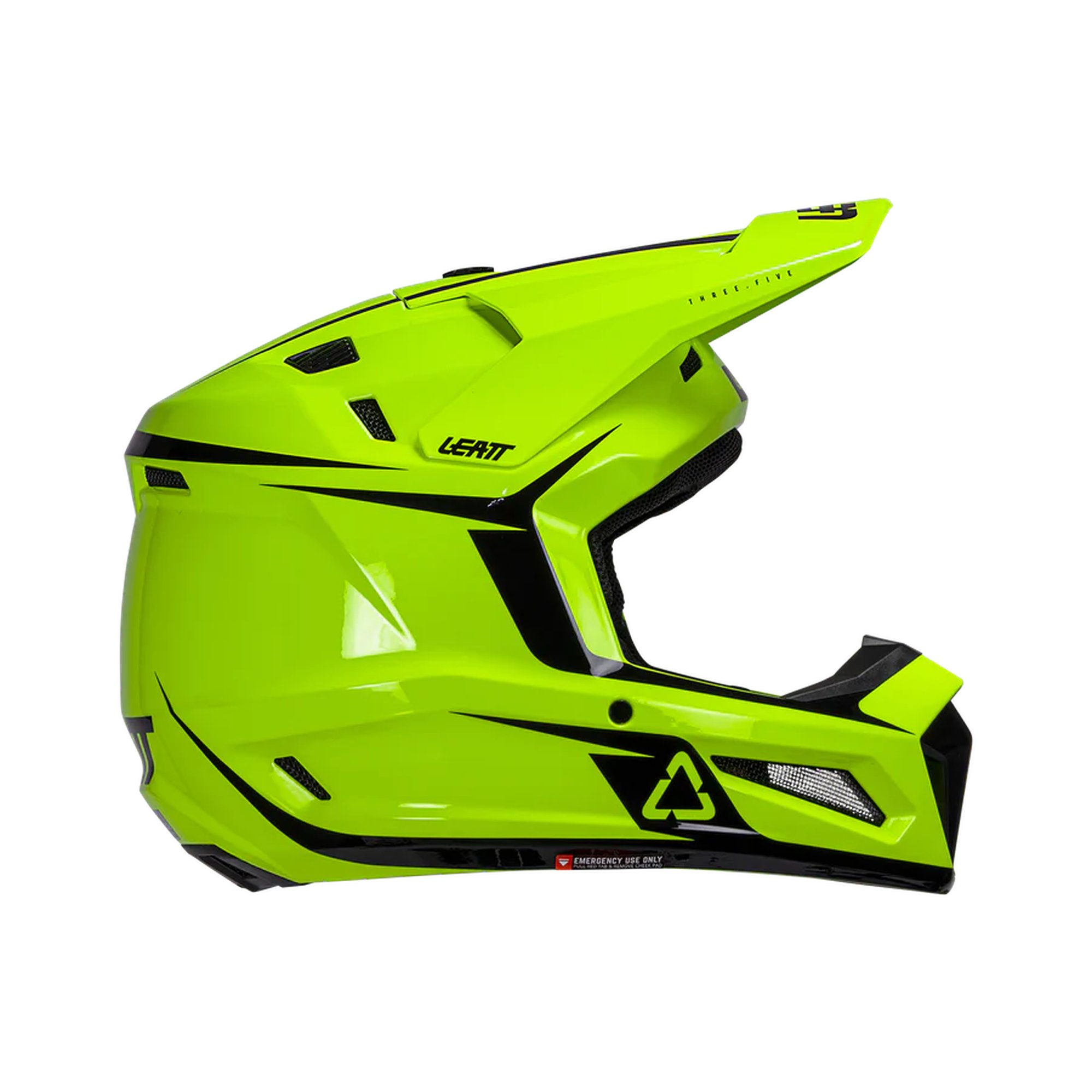 Leatt Hjälm+Goggles Moto 3.5 Jr Neon Gul V26