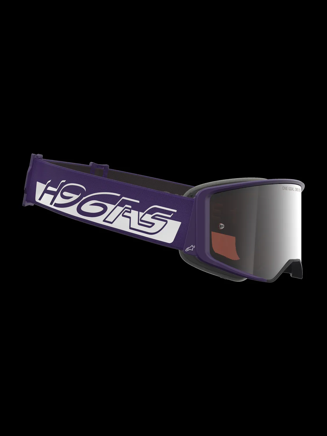 Alpinestars Goggle Supertech LTD HUNTA96 XXV PURPLE WHITE MIRROR SILVER