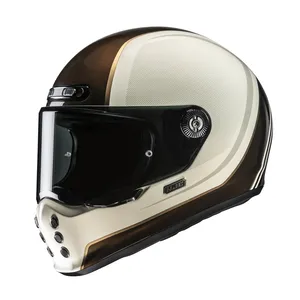 HJC Hjälm V10 Hodu Vit/Svart MC9