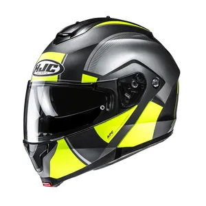 HJC Hjälm C91N Jyn Fluo Gul/Grå MC3HSF