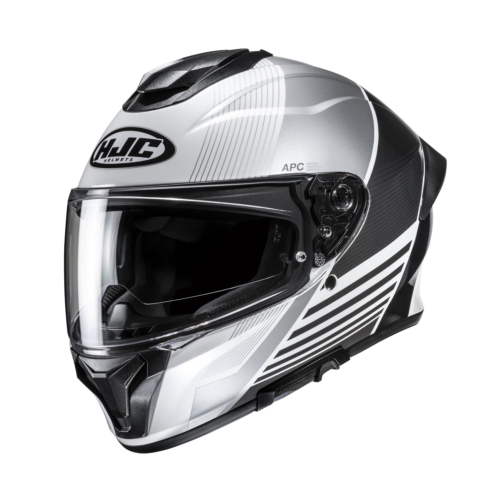 HJC Helmet C71 Morix Vit/Grå MC5