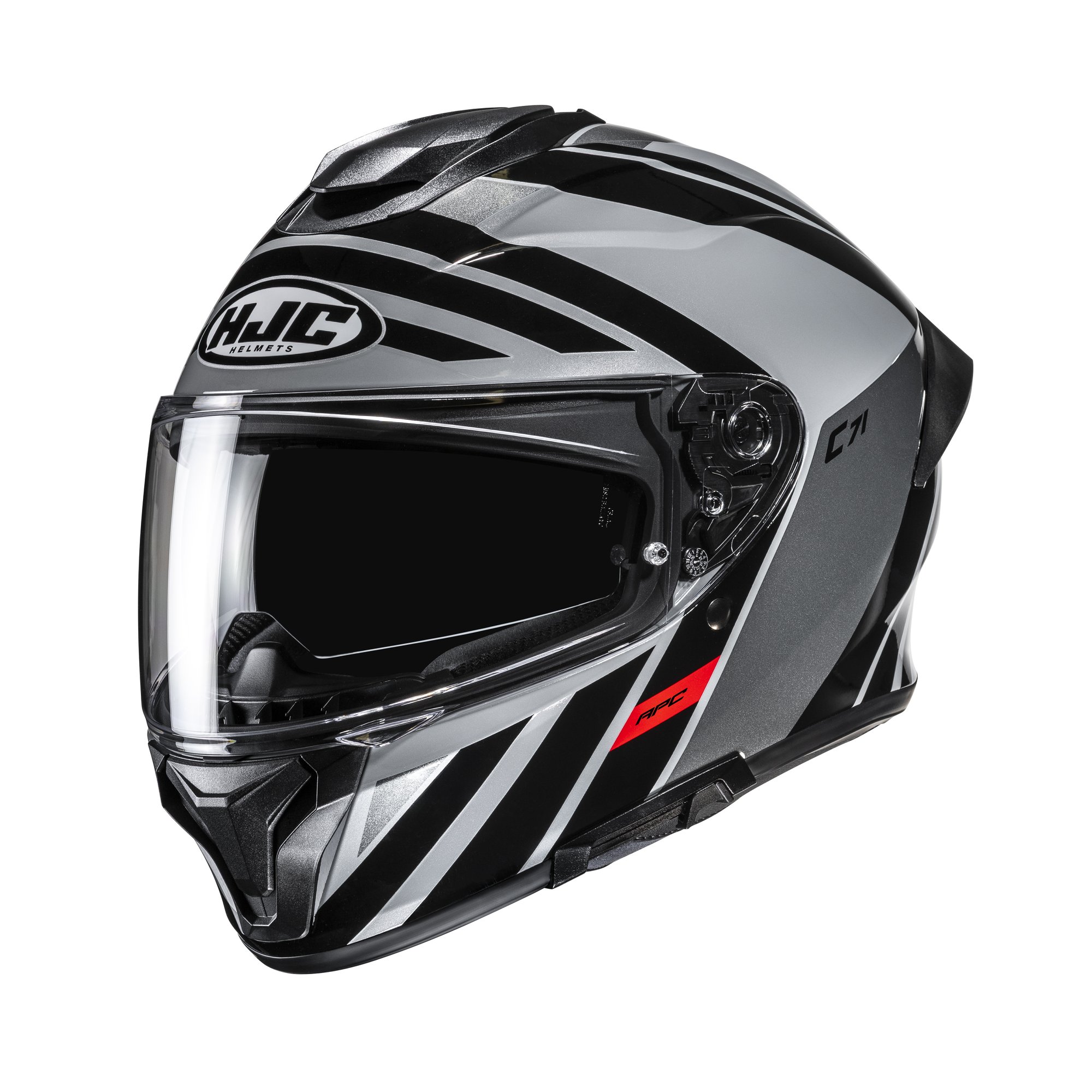HJC Helmet C71 Faber Svart/Grå MC5