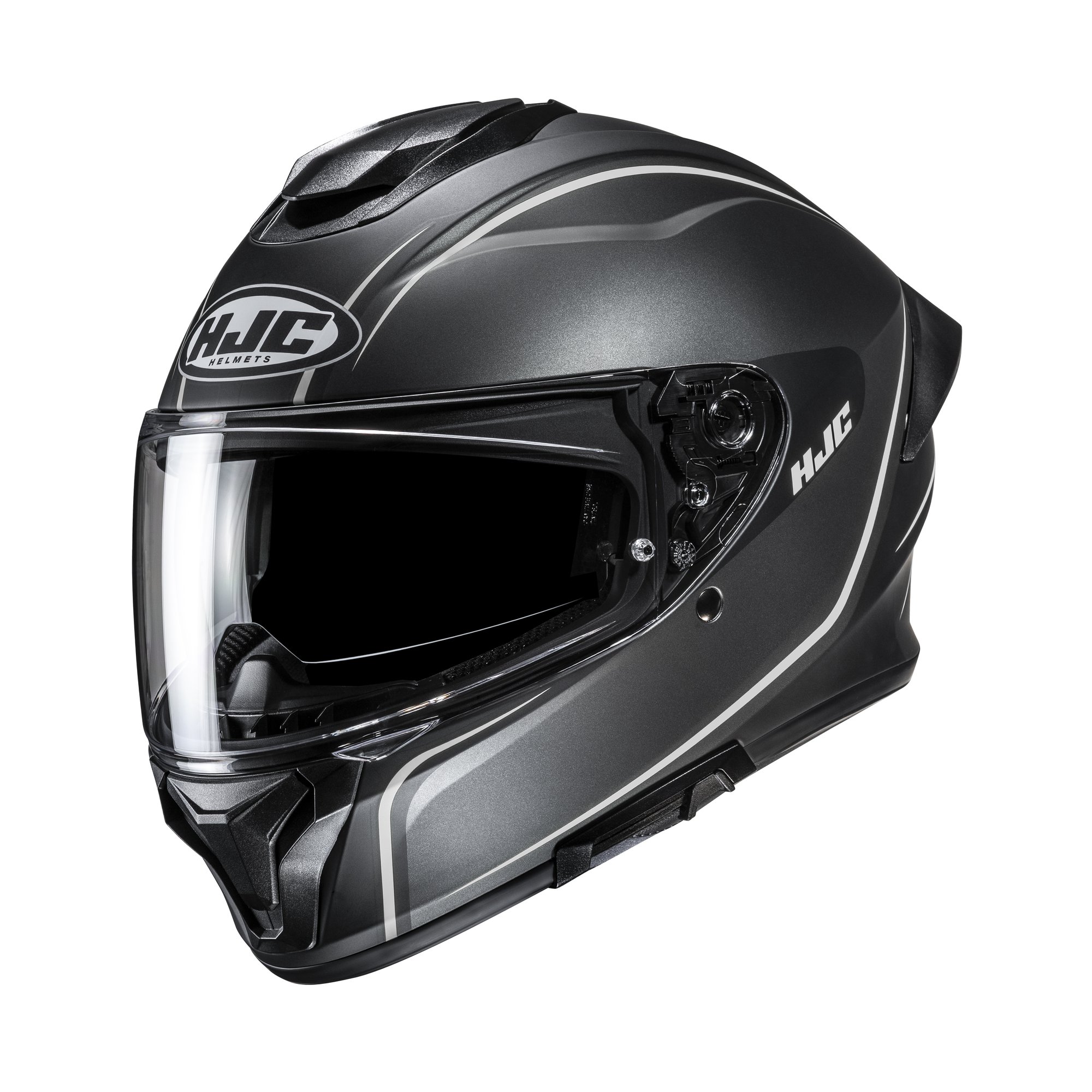 HJC Helmet C71 Quez Svart/Grå MC5SF