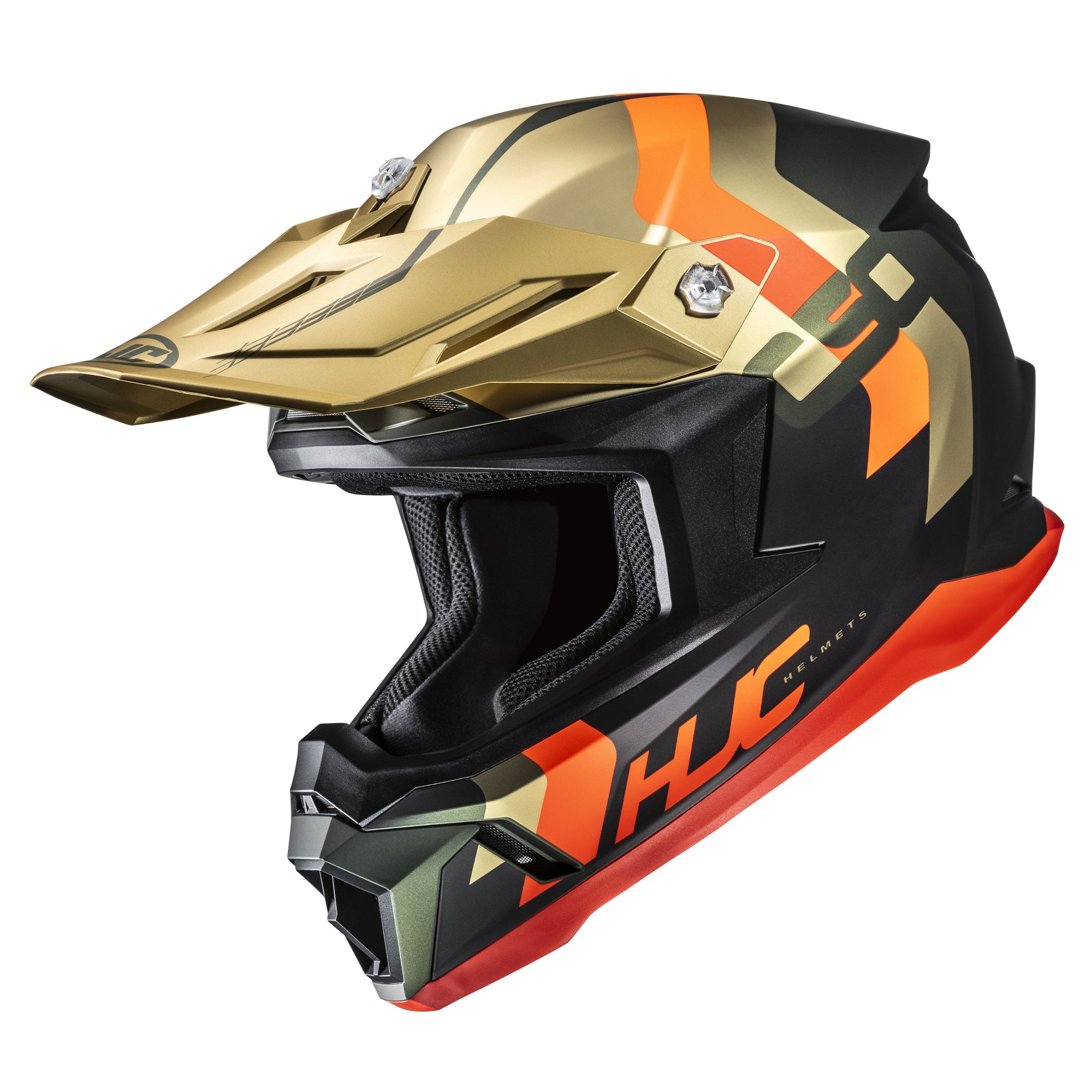 HJC Helmet C50 Primal Guld/Orange MC6HSF