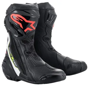 Alpinestars Stövel Supertech R v2 Svart/Vit/Röd/Gul
