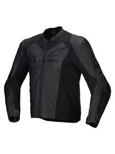 Alpinestars Skinnjacka Faster v3 Airflow Svart/Svart