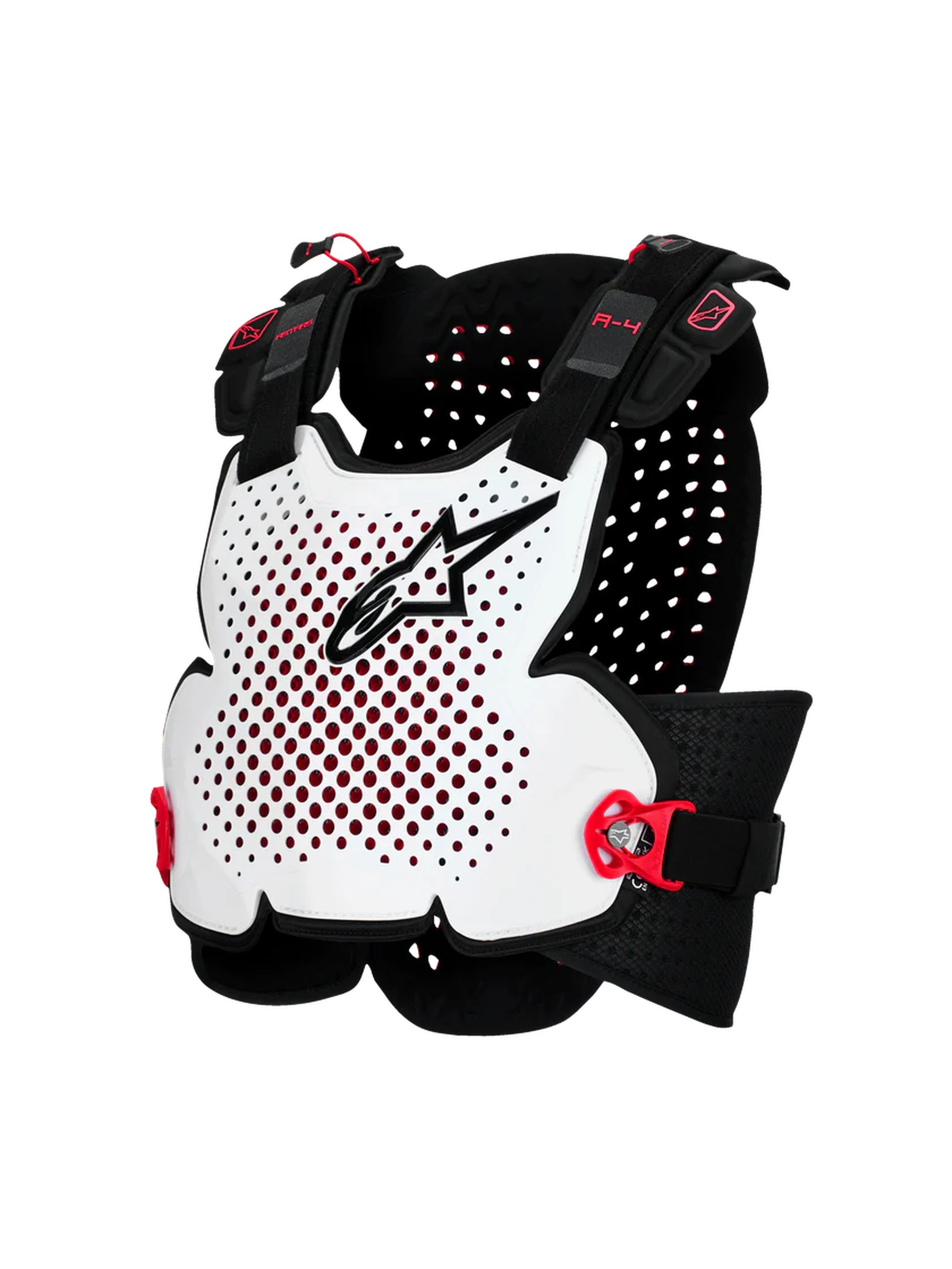 Alpinestars Bröstskydd A-4 Plasma Vit
