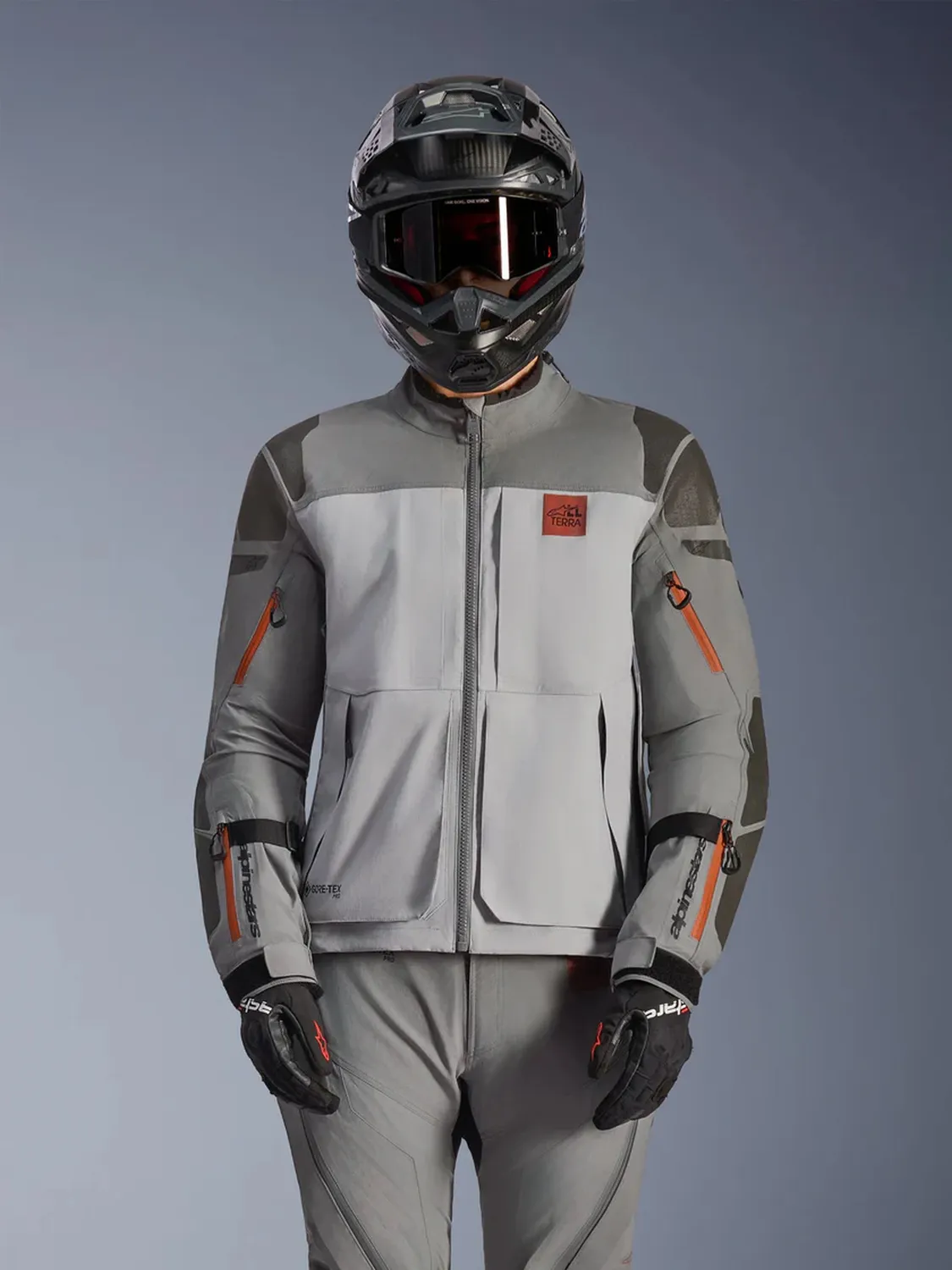Alpinestars Jacka Nazca 3L GTX Mörk Grå