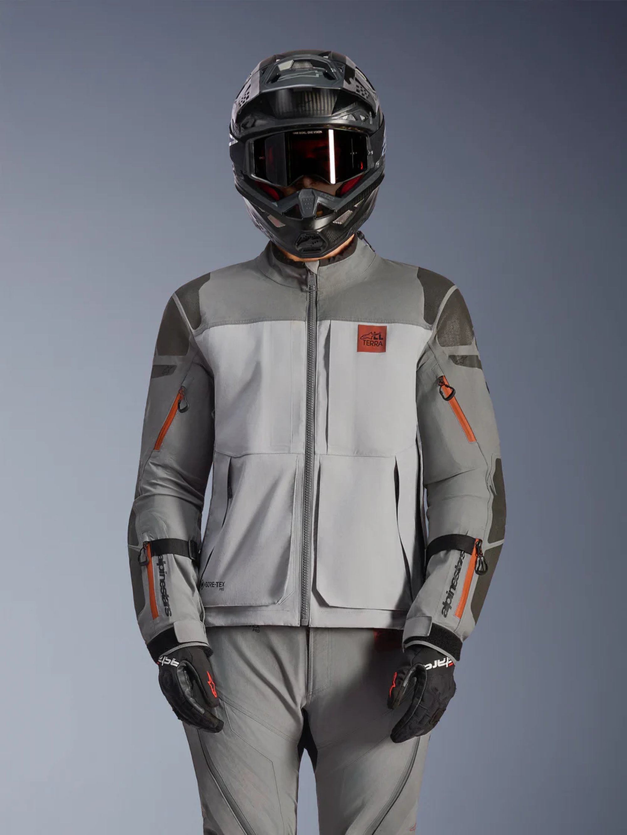 Alpinestars Jacka Nazca 3L GTX Mörk Grå
