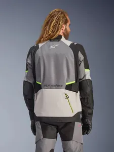 Alpinestars Jacka Andes v4 Drystar Grå/Fluo Gul