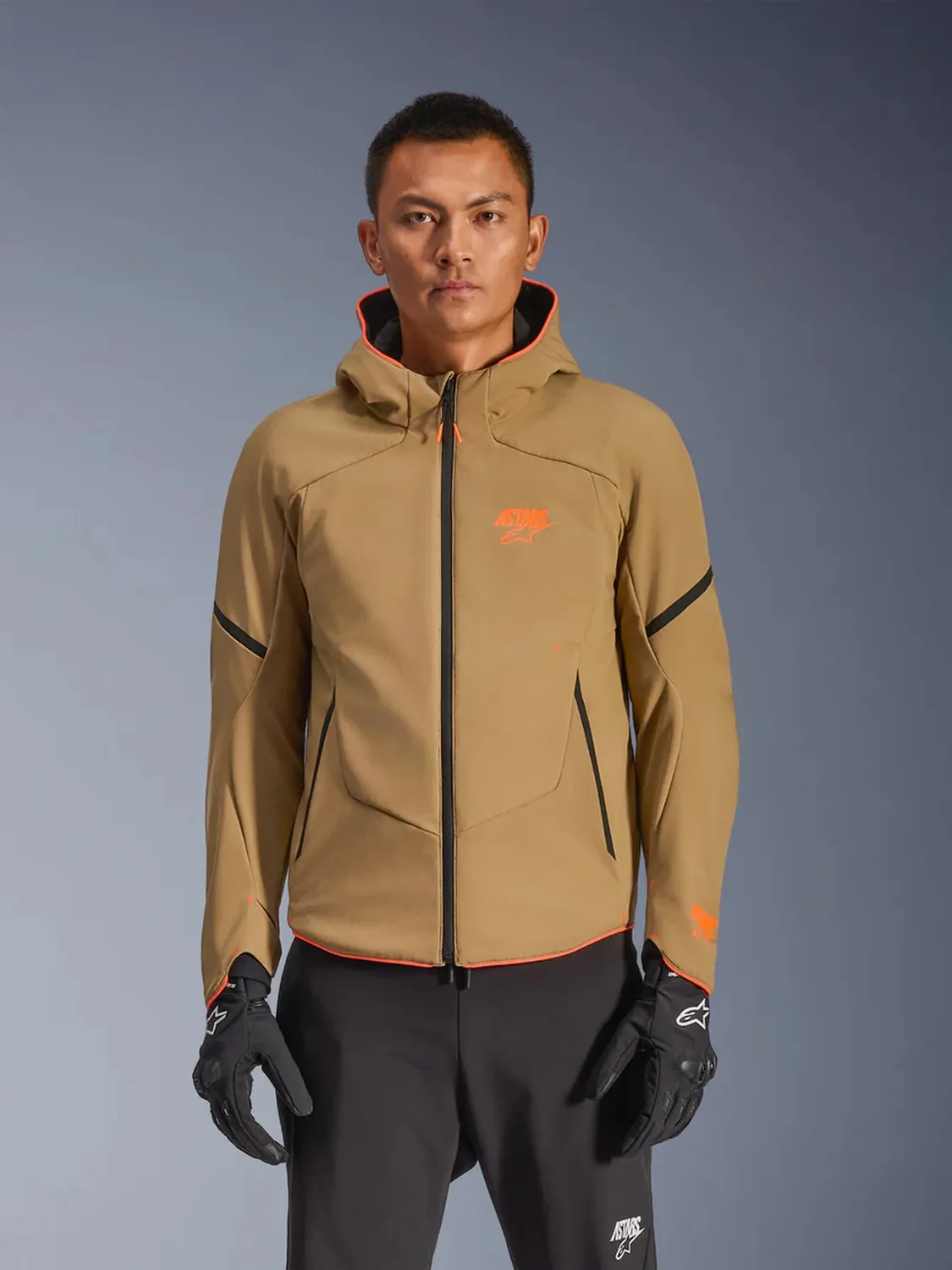 Alpinestars Jacka Aeroshell Vattentät Khaki