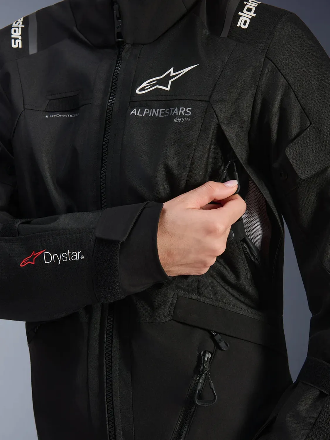 Alpinestars Jacka Dam Andes v4 Drystar Svart