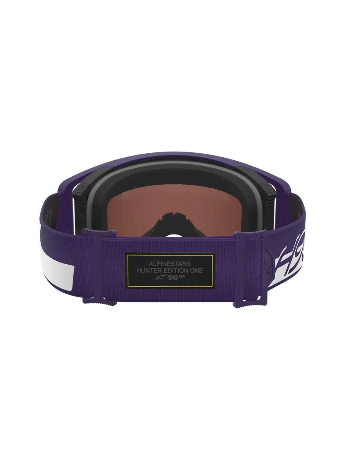 Alpinestars Goggle Supertech LTD HUNTA96 XXV PURPLE WHITE MIRROR SILVER