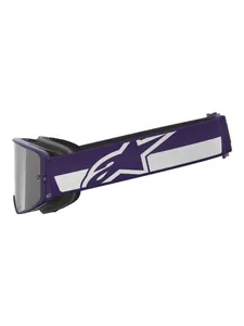Alpinestars Goggle Supertech LTD HUNTA96 XXV PURPLE WHITE MIRROR SILVER
