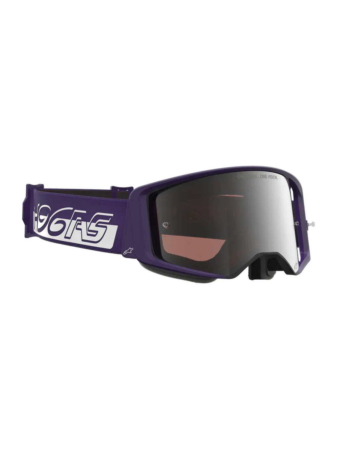 Alpinestars Goggle Supertech LTD HUNTA96 XXV PURPLE WHITE MIRROR SILVER
