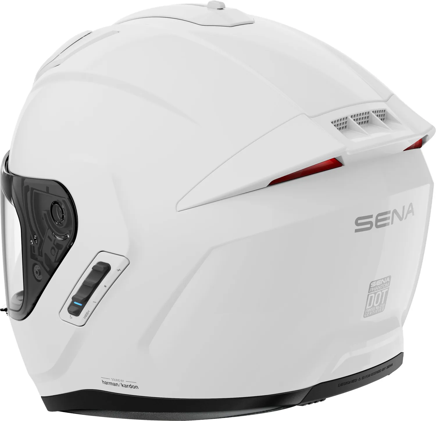 Sena Hjälm Phantom Vit
