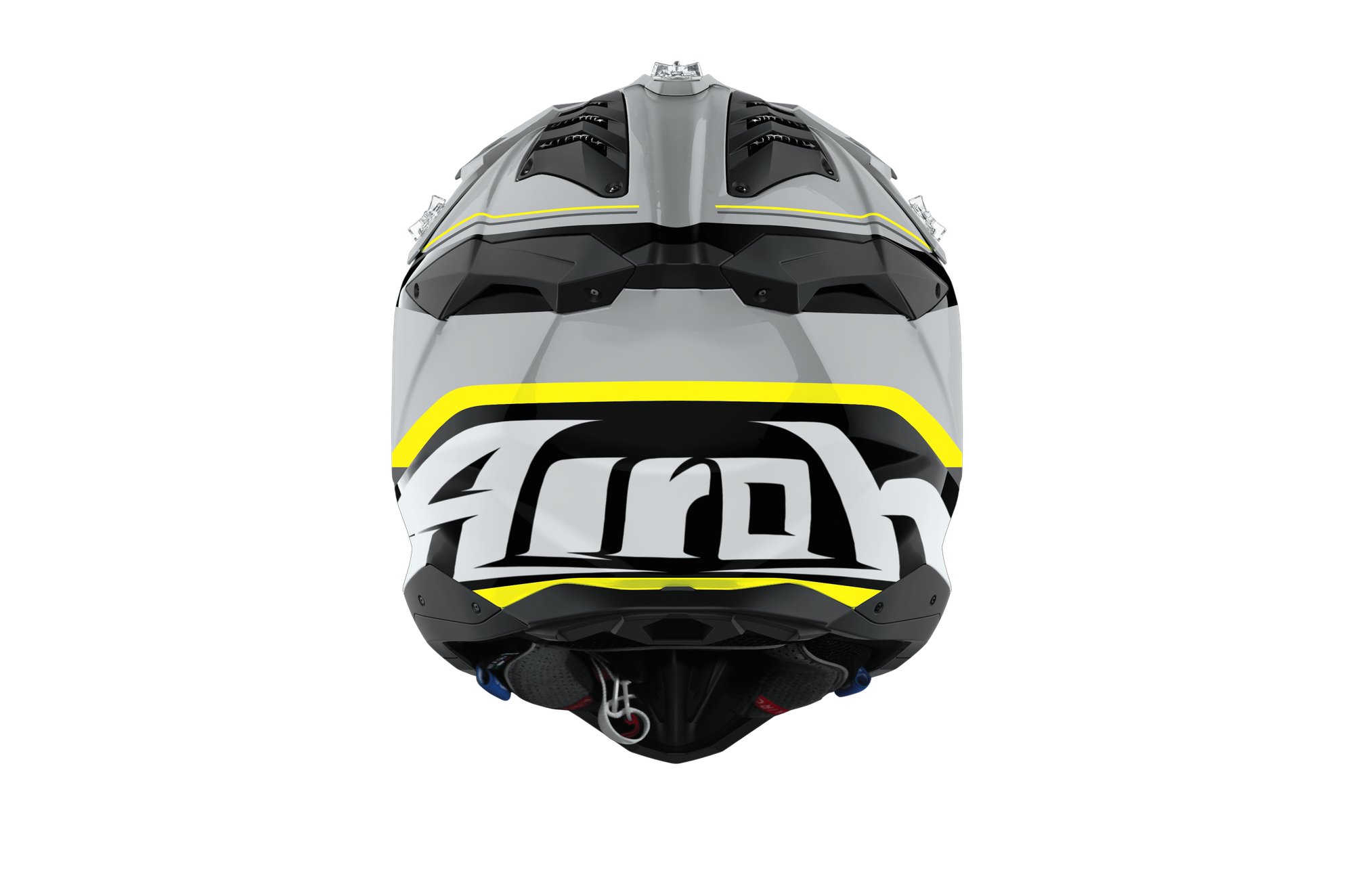 Airoh Hjälm Aviator 3 Leader Grå/Svart/Gul