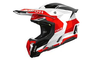 Airoh Hjälm Twist 3 Fancy Vit/Orange/Svart