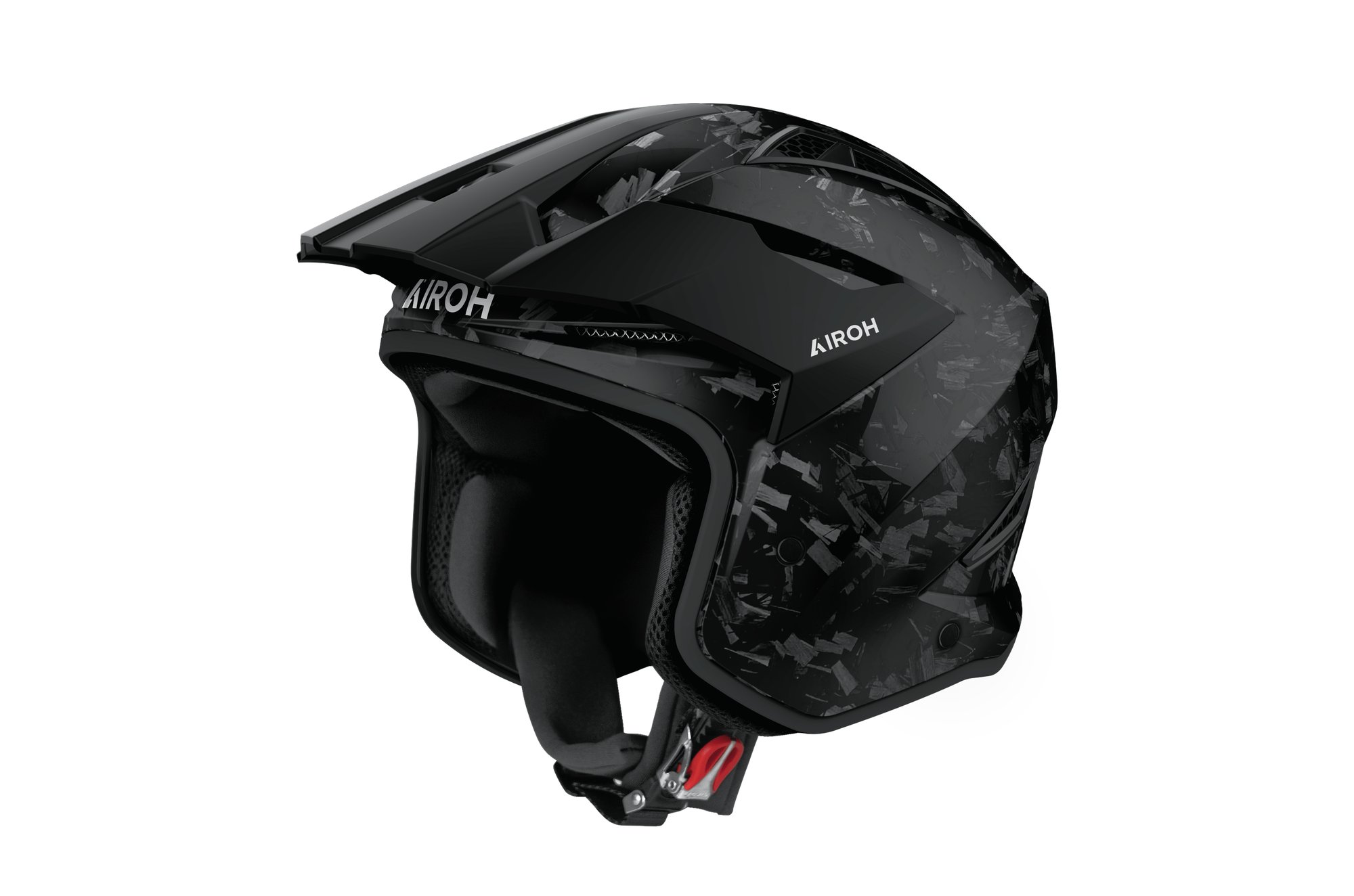 Airoh Hjälm TRR II Carbon Glansig