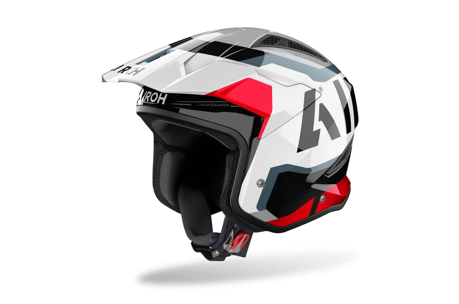 Airoh Hjälm TRR II Jupiter Röd Glansig