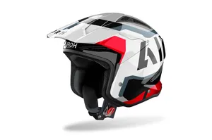 Airoh Hjälm TRR II Jupiter Röd Glansig