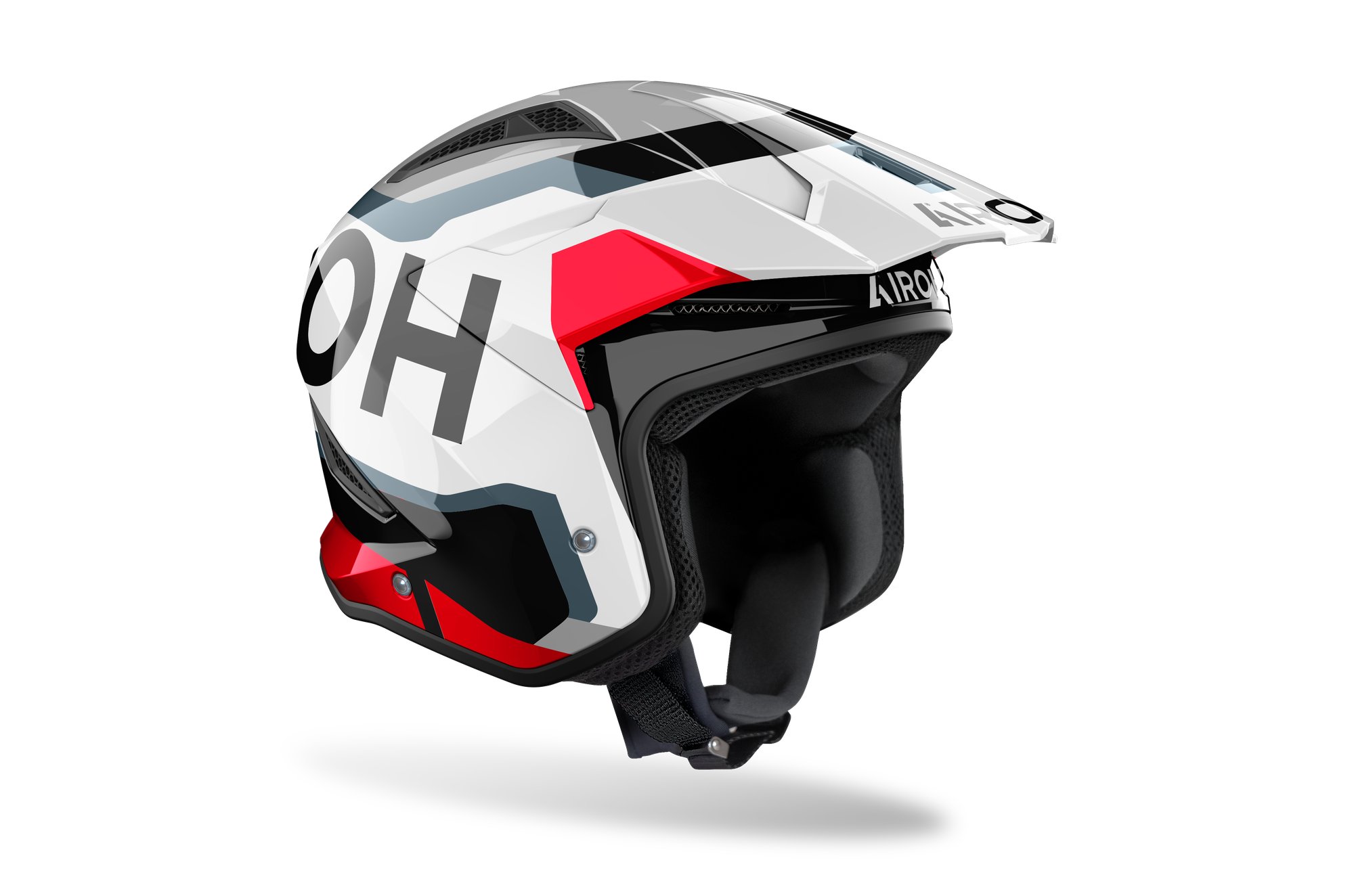 Airoh Hjälm TRR II Jupiter Röd Glansig