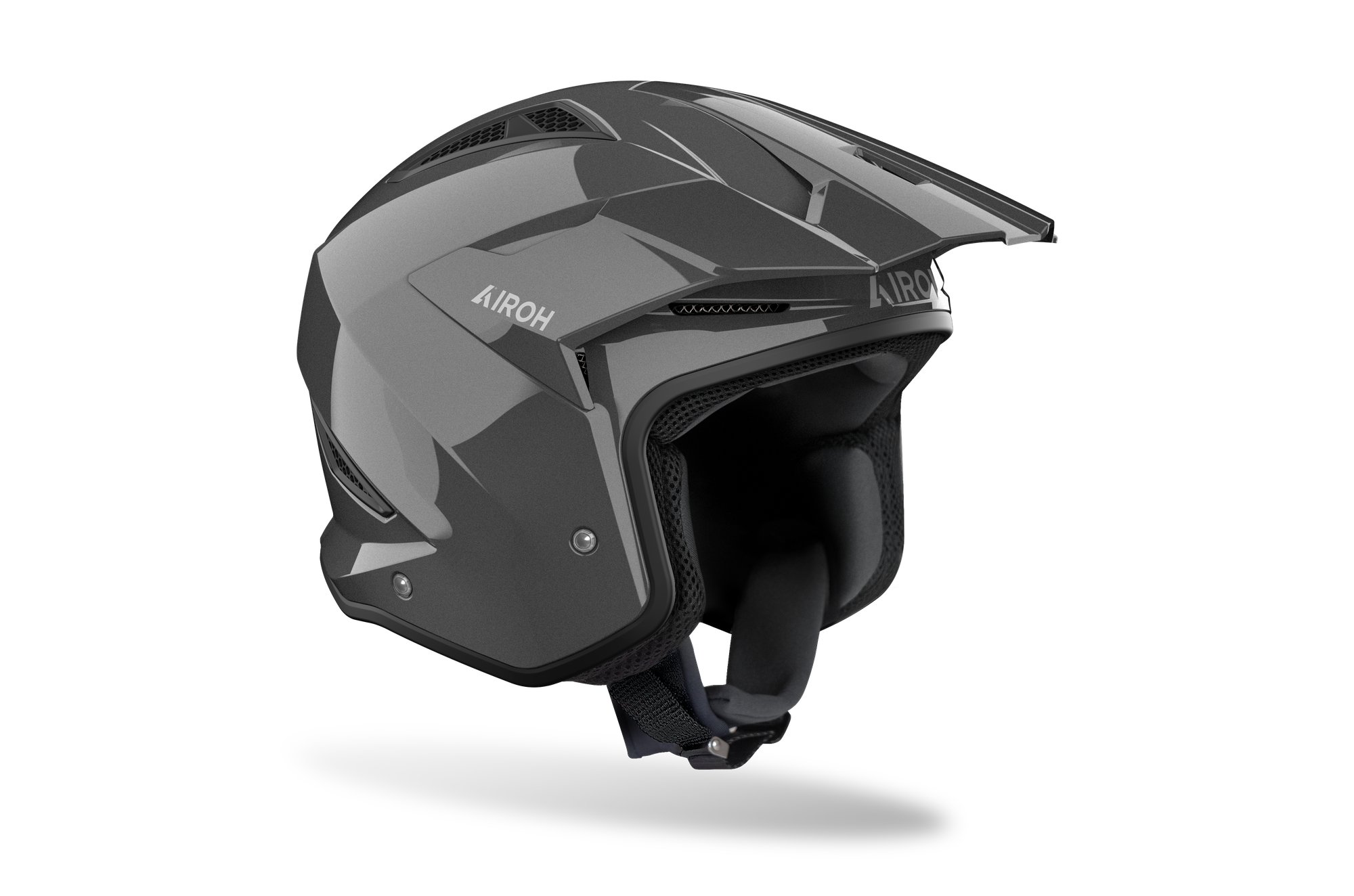 Airoh Hjälm TRR II Color Mörkgrå Glansig