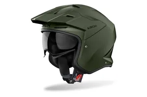 Airoh Hjälm Kombakt Color military Grön matt