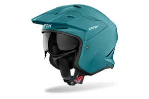 Airoh Hjälm Kombakt Color petrol Grön matt