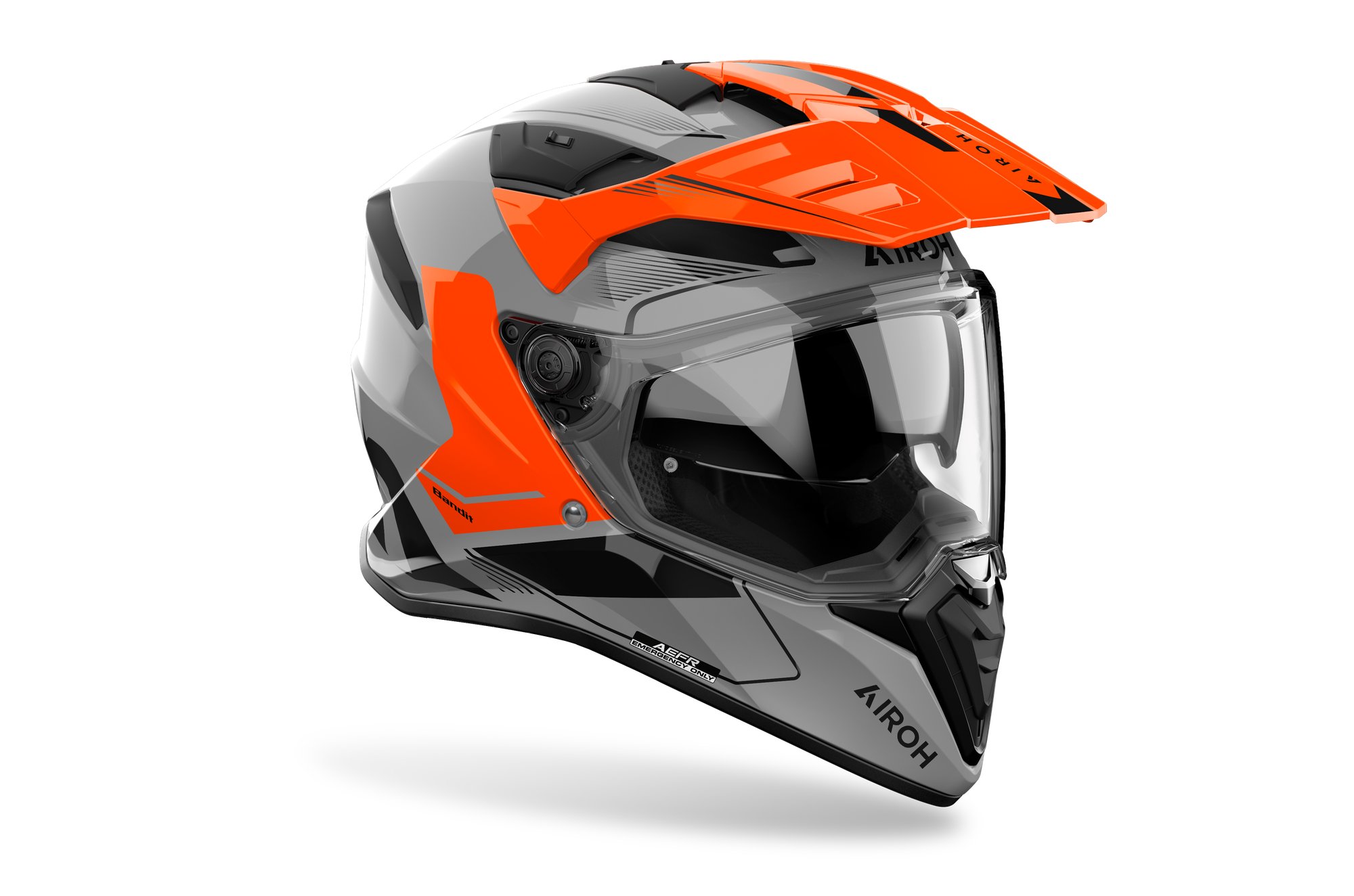 Airoh Hjälm Bandit Tune orange glansig