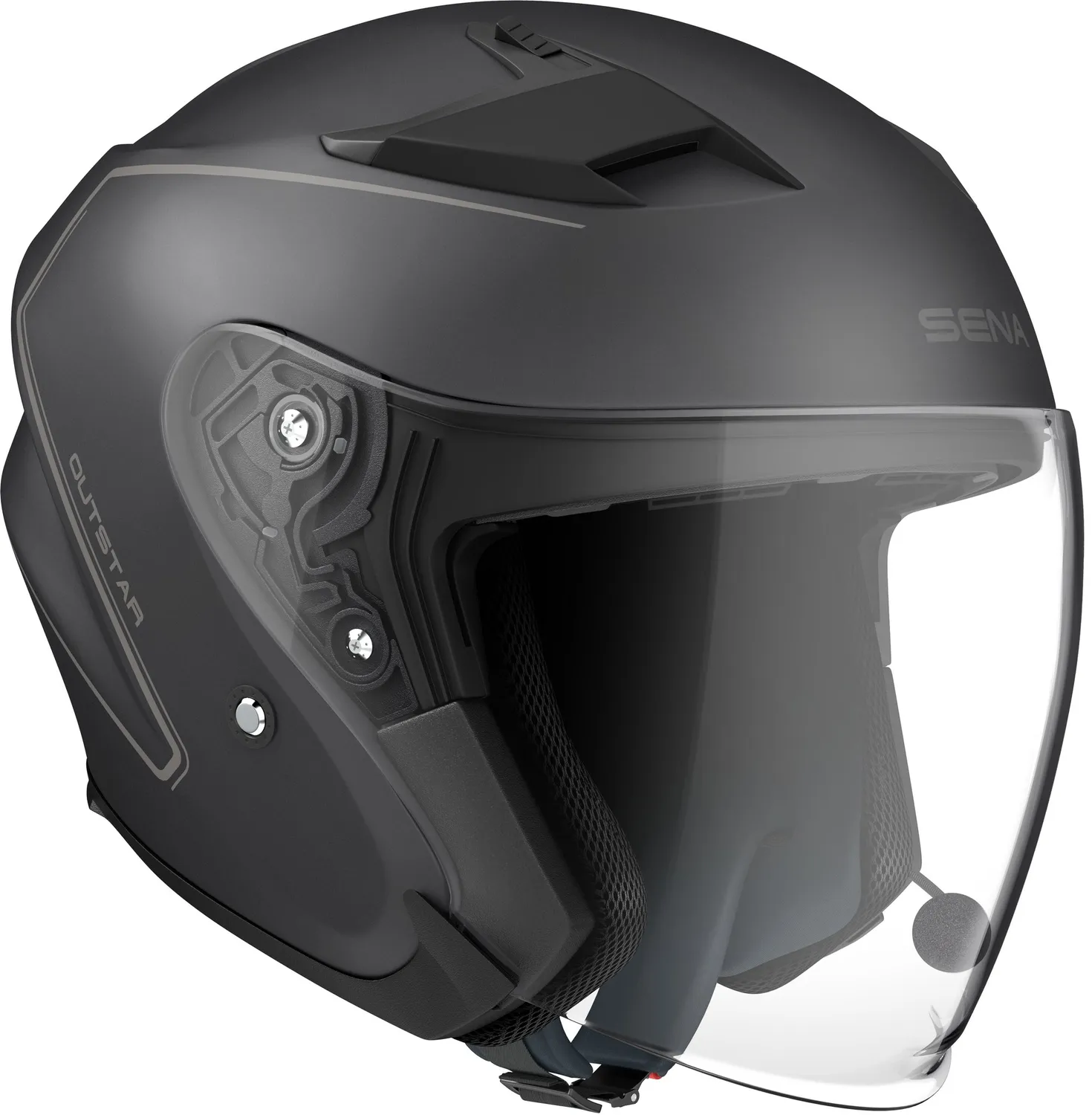 Sena Hjälm Outstar 2 2206 Mattsvart