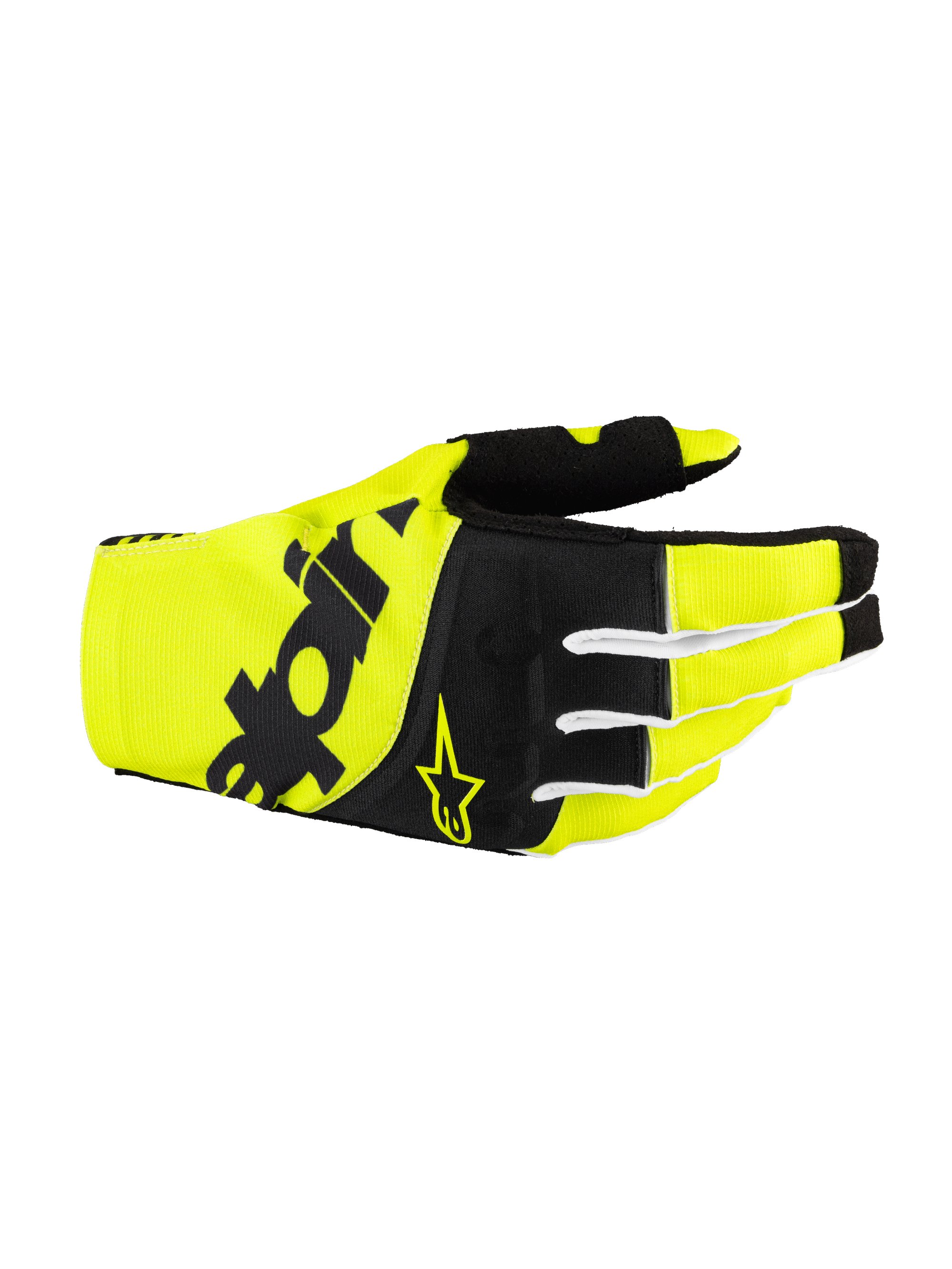 Alpinestars Handskar Techstar Svart/Gul Fluo 