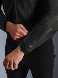 Alpinestars Skinnjacka GP Force v2 Svart/Svart