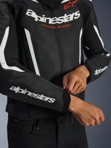 Alpinestars Skinnjacka GP Force v2 Svart/Vit
