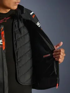 Alpinestars Skinnjacka GP Force v2 Svart/Vit