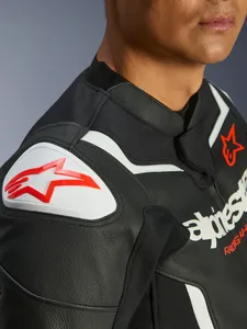 Alpinestars Skinnjacka GP Force v2 Svart/Vit