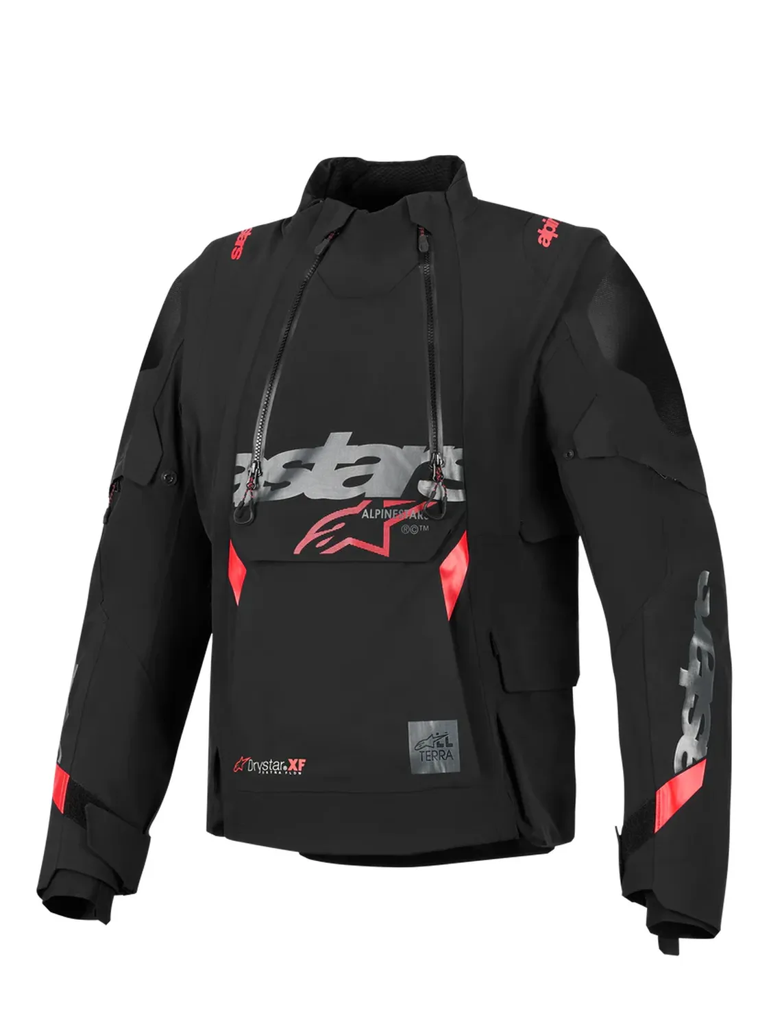 Alpinestars Jacka Halo Pro Drystar XF Laminerad Svart/Röd