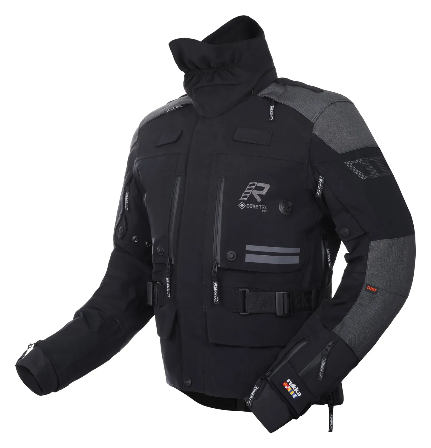 Rukka TITANTRAIL-R Jacka Svart/Grå 