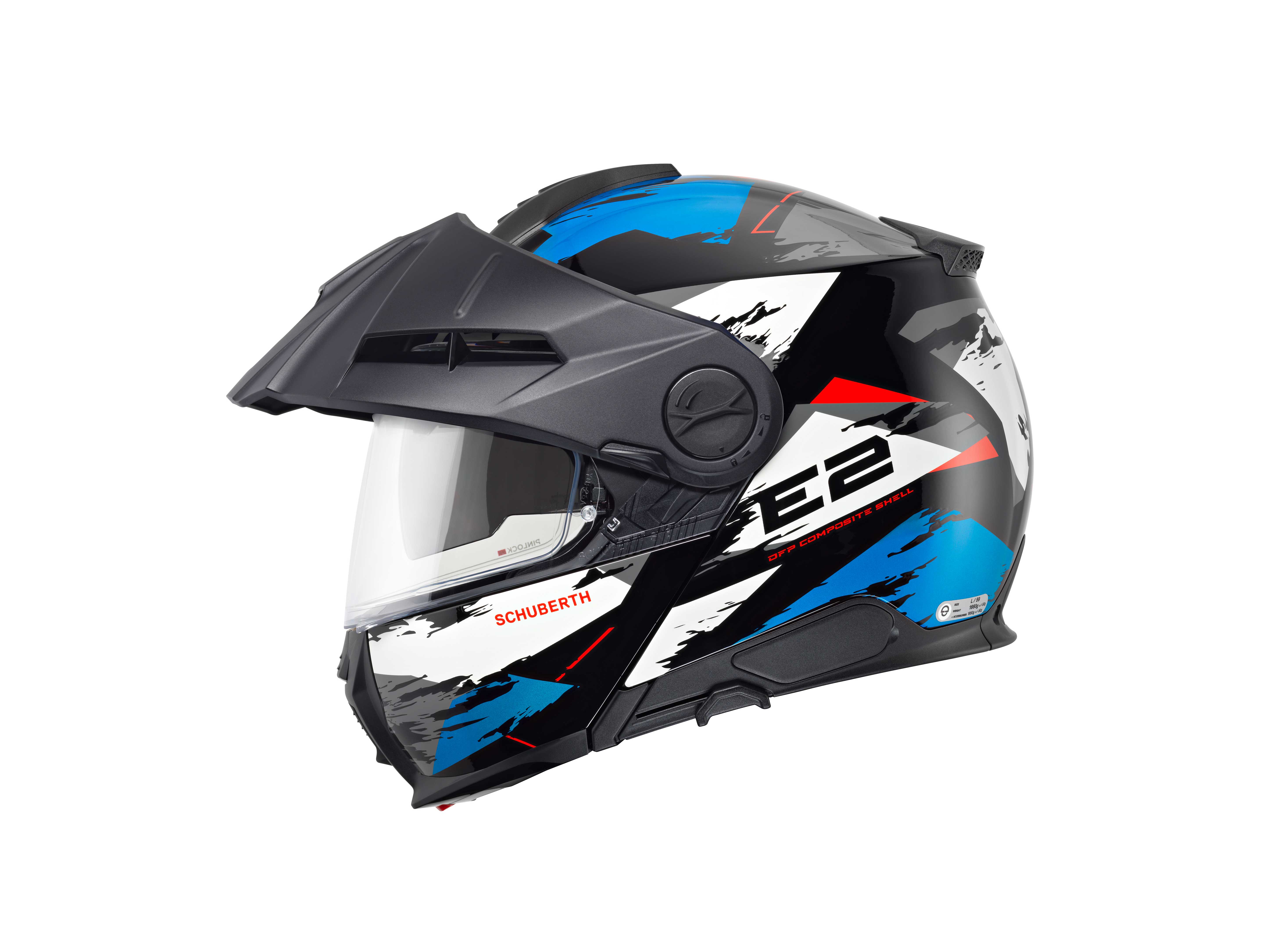 Schuberth Hjälm E2 Trail Blå