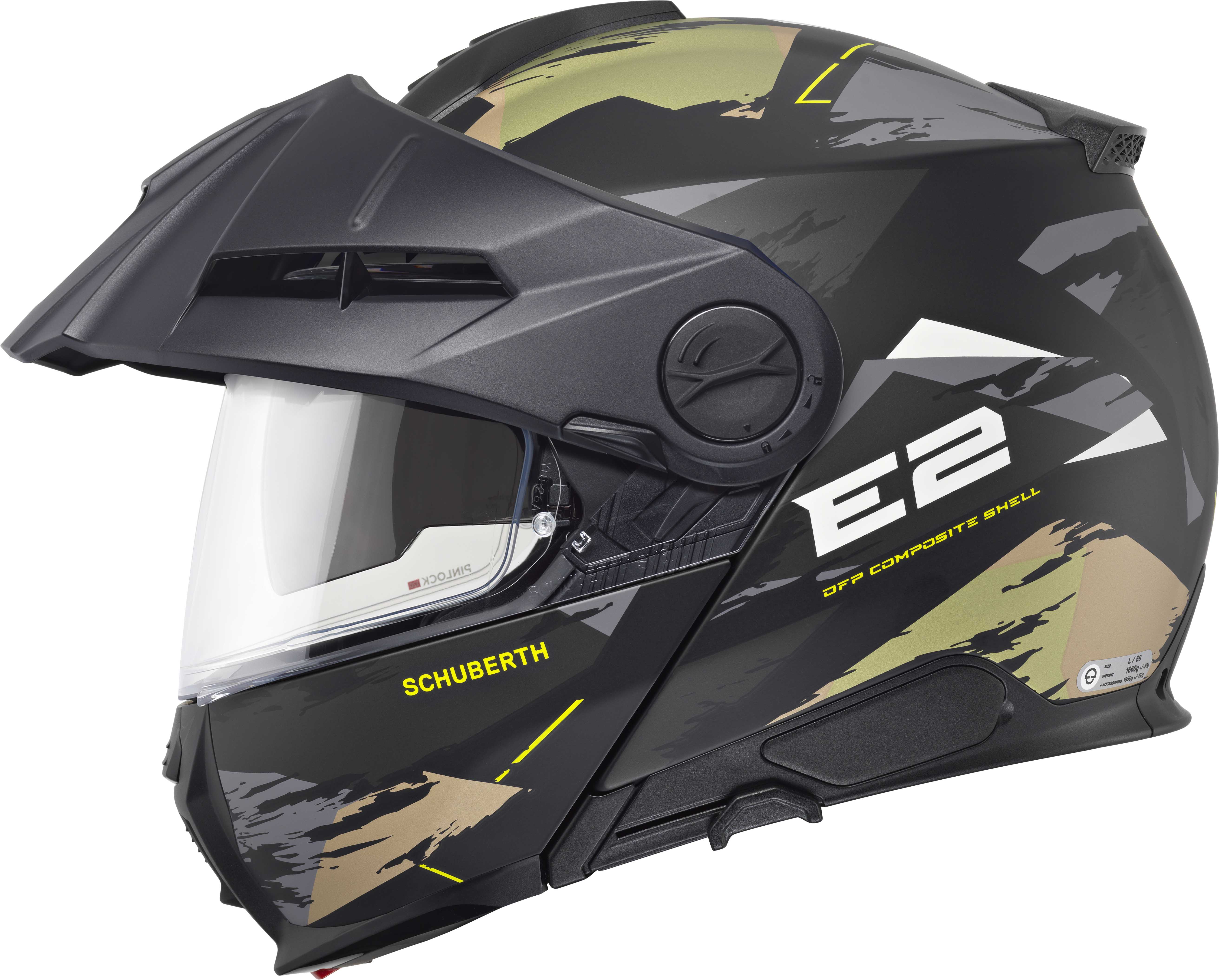 Schuberth Hjälm E2 Trail Grön