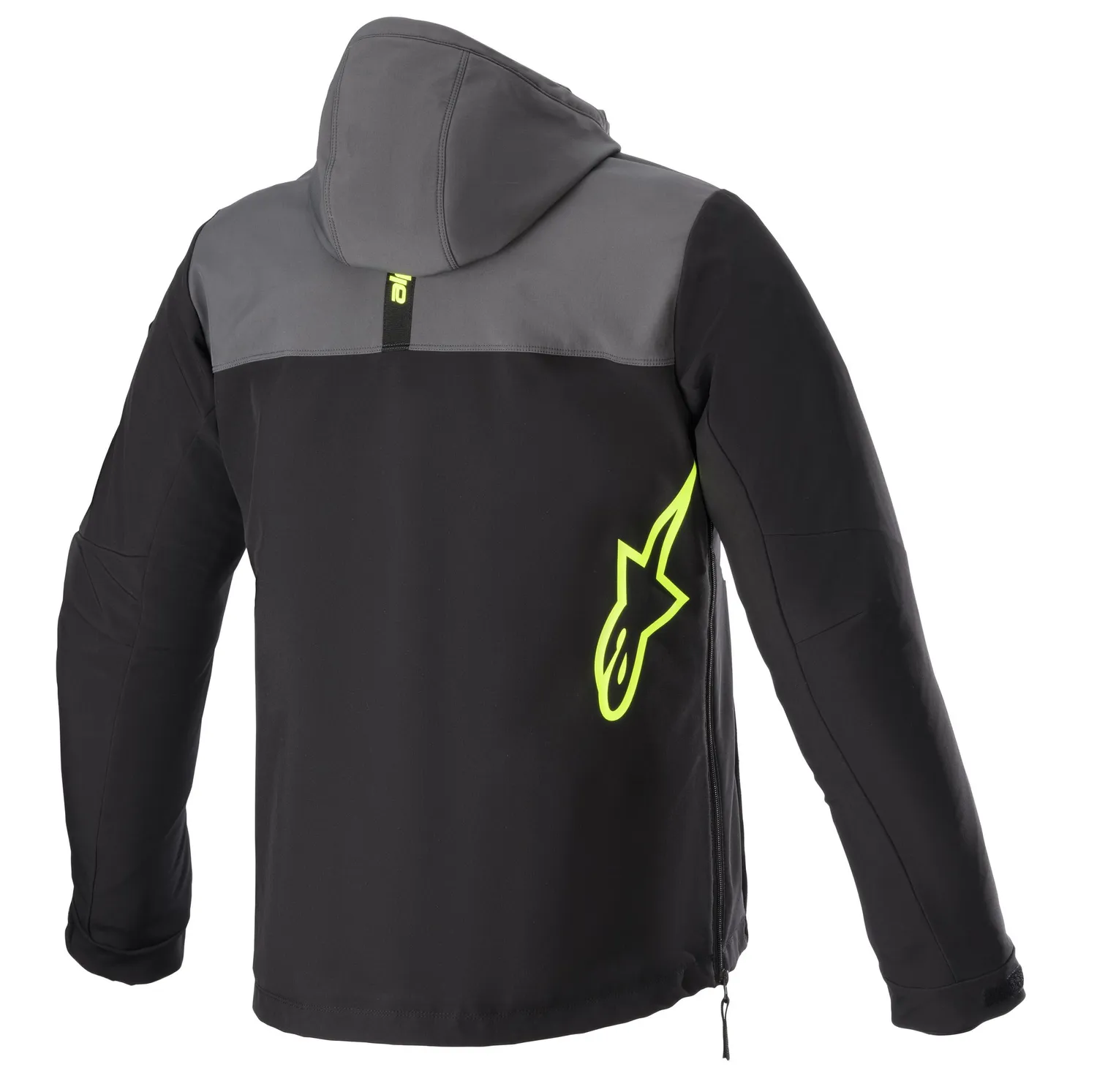 Alpinestars Hoodie Sherpa Grå/Svart/Gul Fluo 