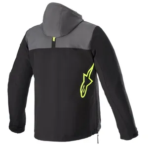 Alpinestars Hoodie Sherpa Grå/Svart/Gul Fluo 