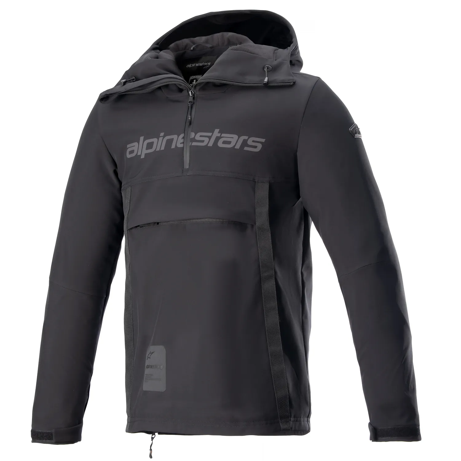 Alpinestars Hoodie Sherpa Svart/Reflex