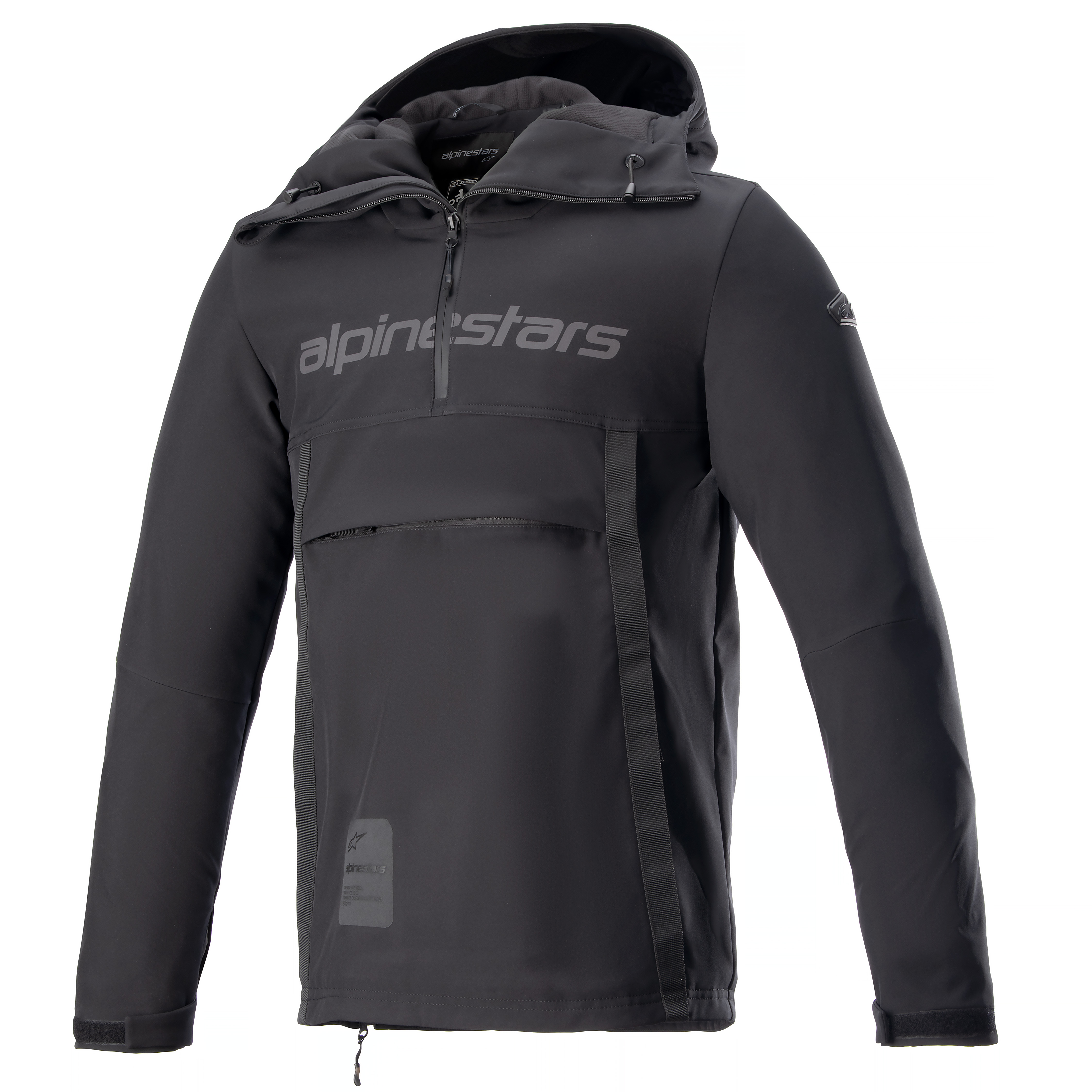 Alpinestars Hoodie Sherpa Svart/Reflex