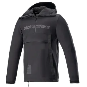 Alpinestars Hoodie Sherpa Svart/Reflex